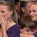 Amaya Forch emocionada, Captura de pantalla