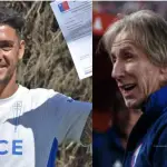 Fernando Zampedri y Ricardo Gareca