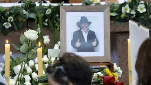 Funeral del Negro Piñera, Captura de Mega