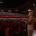 Morat y el público de la Quinta Vergara, Captura de pantalla