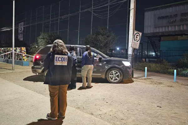 La ECOH llegó al lugar de los hechos ,red X