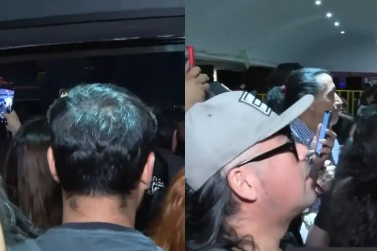 Cientos de personas han llegado al Teatro Caupolicán, Captura