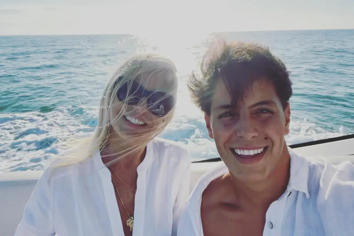 Cecilia Bolocco y Máximo Menem, Instagram