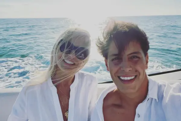 Cecilia Bolocco y Máximo Menem ,Instagram