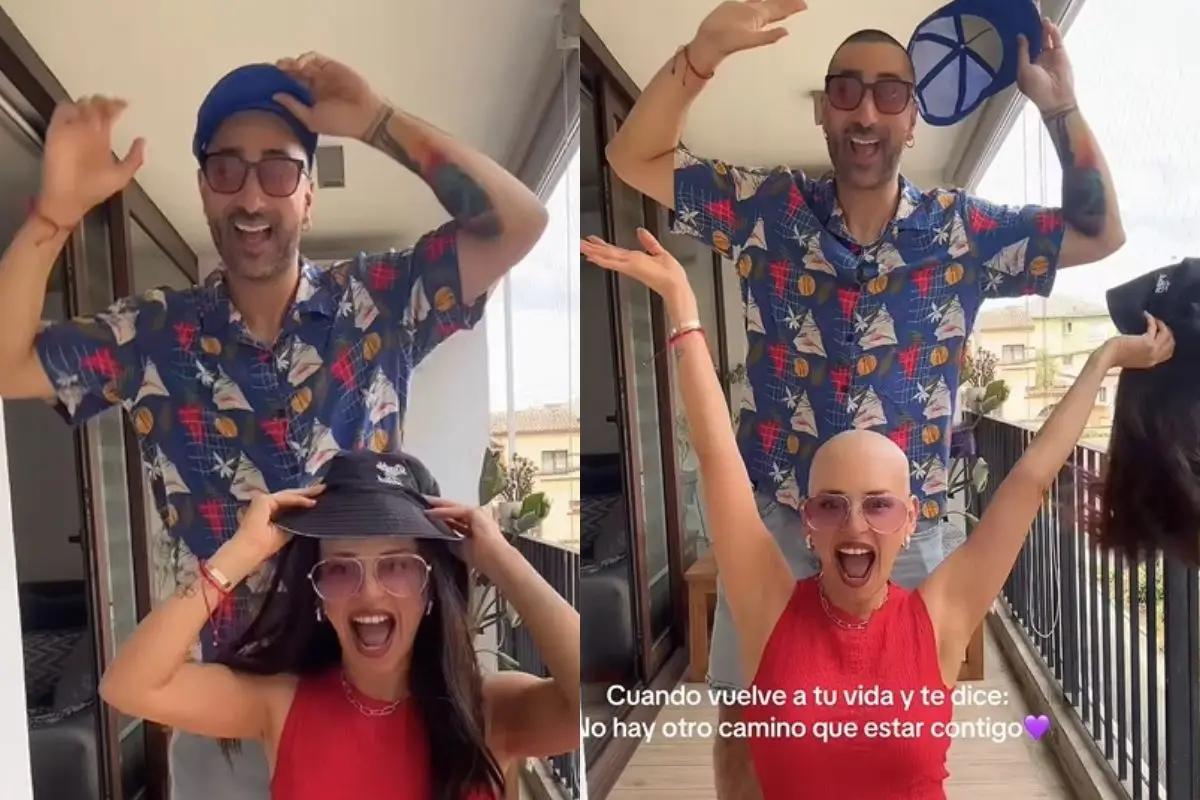 Karla Melo y su pareja se raparon, Captura