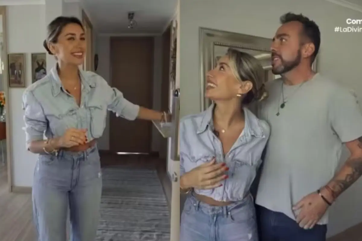 Camila y Kaminiski se ven muy felices como pareja, Captura