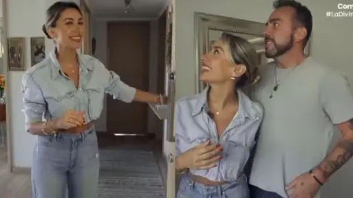 Camila y Kaminiski se ven muy felices como pareja, Captura