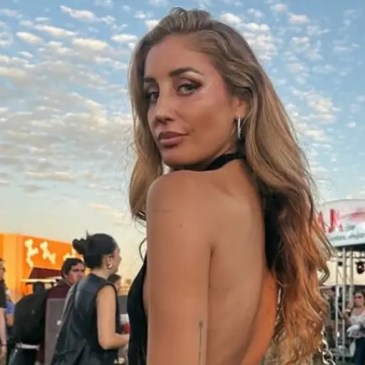 Daniela Castro en Lollapalooza ,Instagram