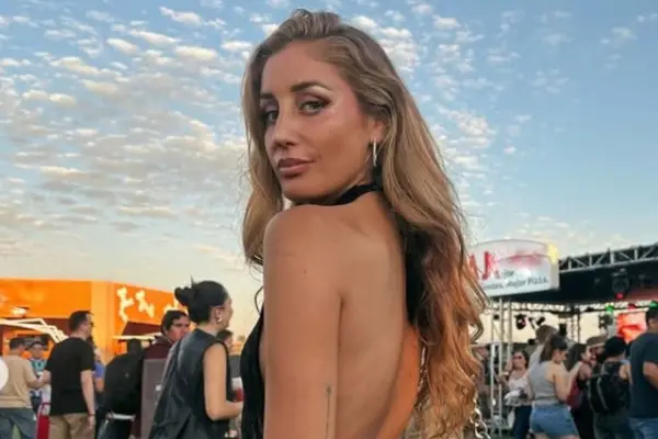 Daniela Castro en Lollapalooza ,Instagram