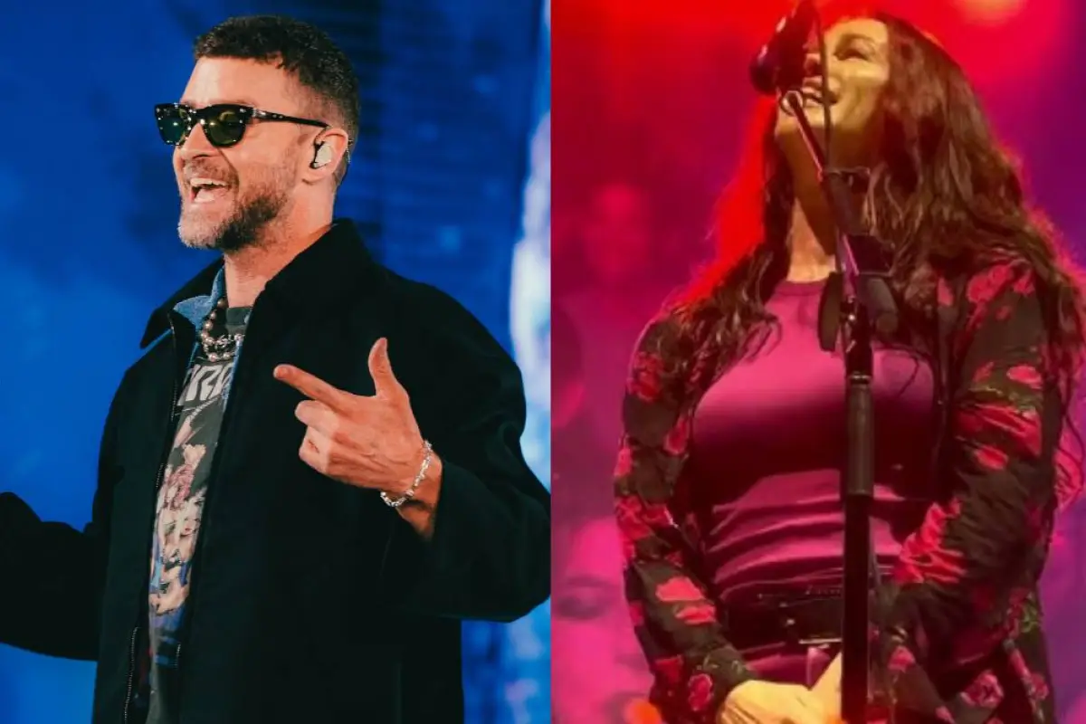 Alanis Morissette y Justin Timberlake deslumbraron en el segundo día de Lollapalooza Chile 2025, Lotus | Referencial 