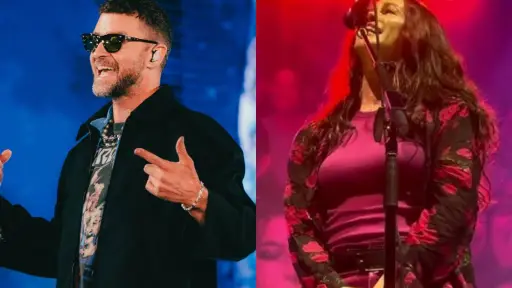 Alanis Morissette y Justin Timberlake deslumbraron en el segundo día de Lollapalooza Chile 2025, Lotus | Referencial 