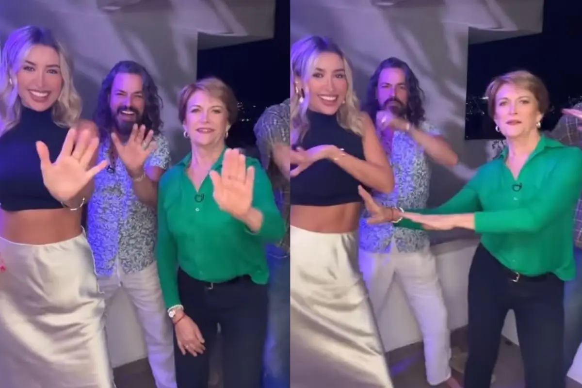 Evelyn Matthei en La Divina Comida, Captura
