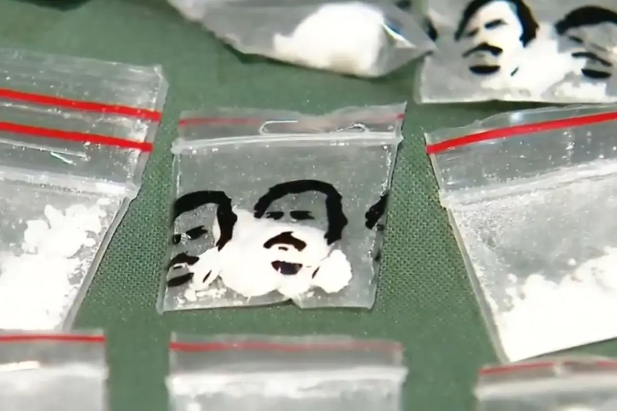 El rostro de Pablo Escobar en bolsas con cocaína, Captura