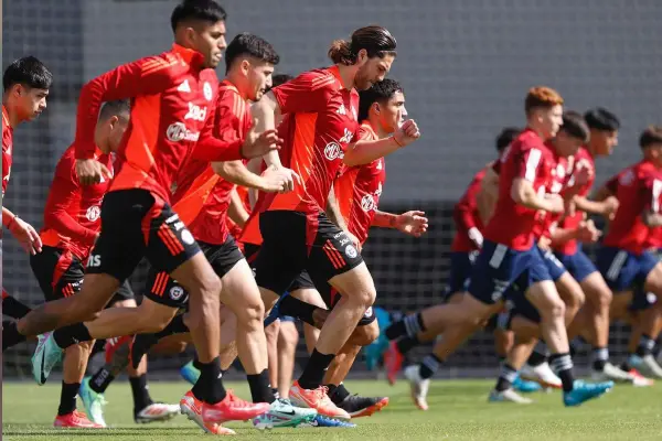 La Roja se prepara para recibir a Ecuador ,Instagram