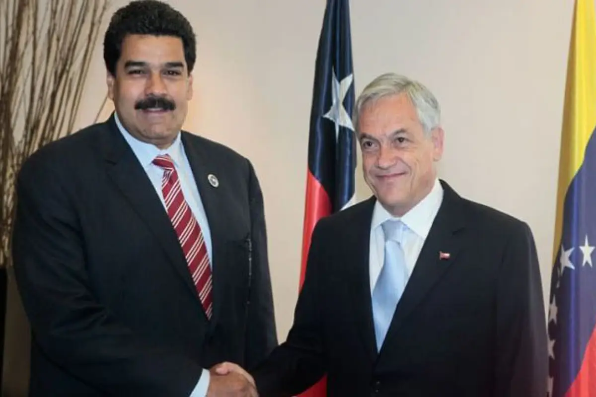 Nicolás Maduro y Sebastián Piñera , Redes sociales 