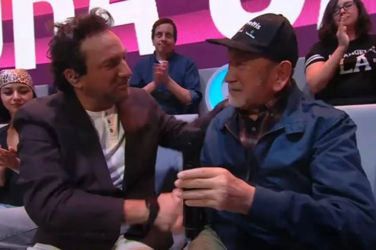 El emotivo momento que protagonizó Daniel Fuenzalida en Ahora Caigo, Ahora Caigo | Captura