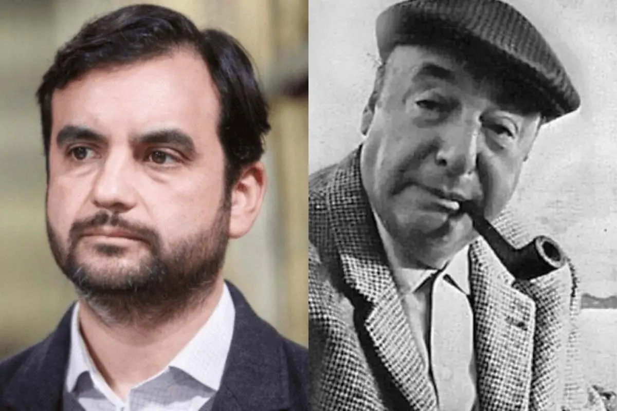 Ministro Gajardo y Pablo Neruda , Redes sociales 