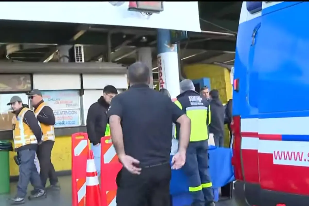 Fiscalización de Senda en Terminal de buses , Captura 
