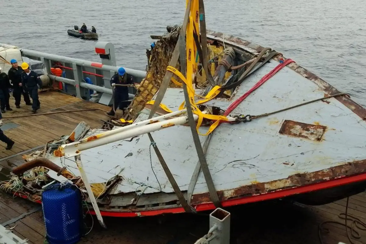 La tragedia del Bruma y sus siete tripulantes, red X