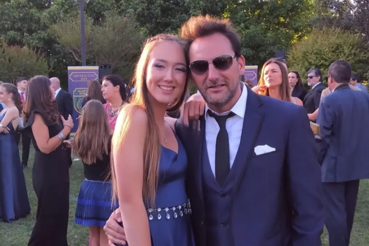 Daniel Fuenzalida junto a su hija, Redes sociales