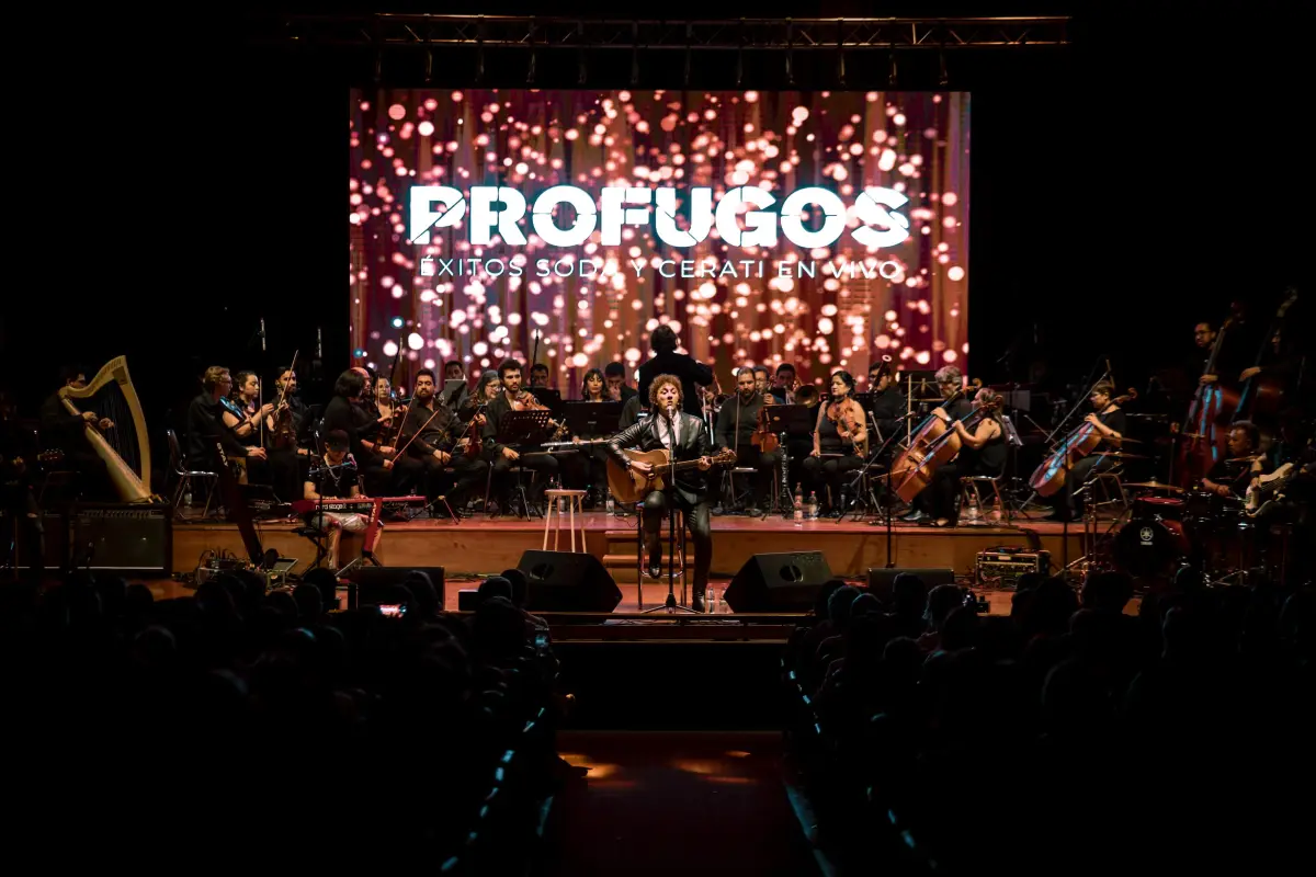 Prófugos adelanta imperdible concierto sinfónico en homenaje a Soda Stereo , Cedida