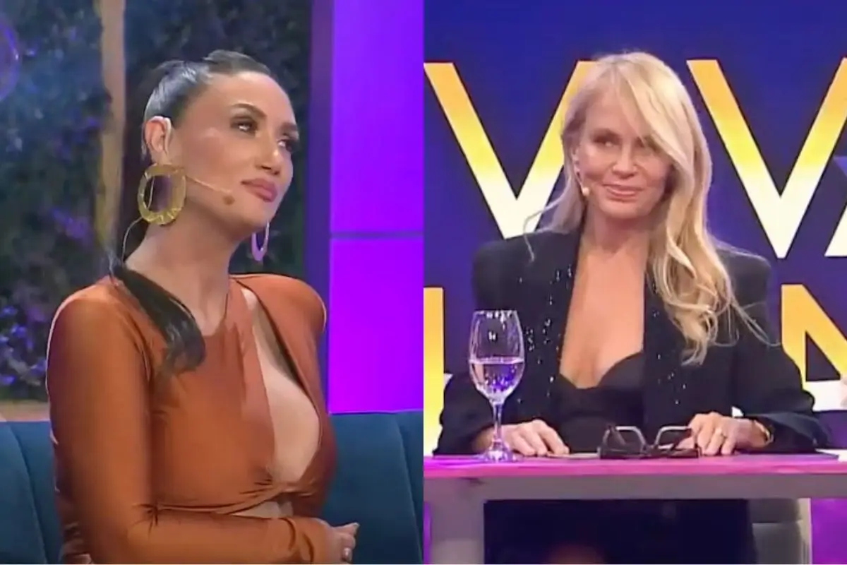 Pamela Díaz y Cecilia Bolocco, Captura de pantalla