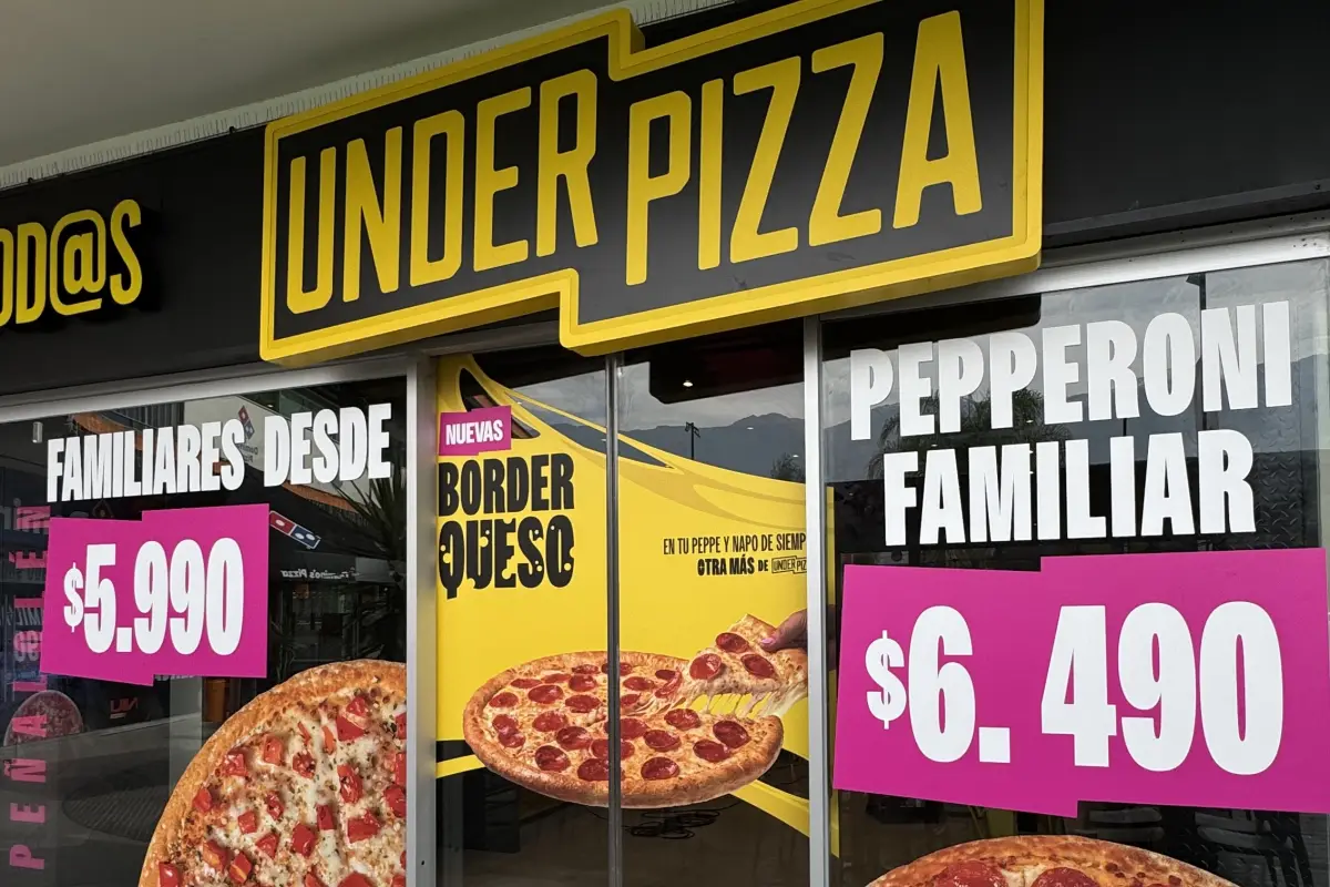 Under Pizza , Cedida