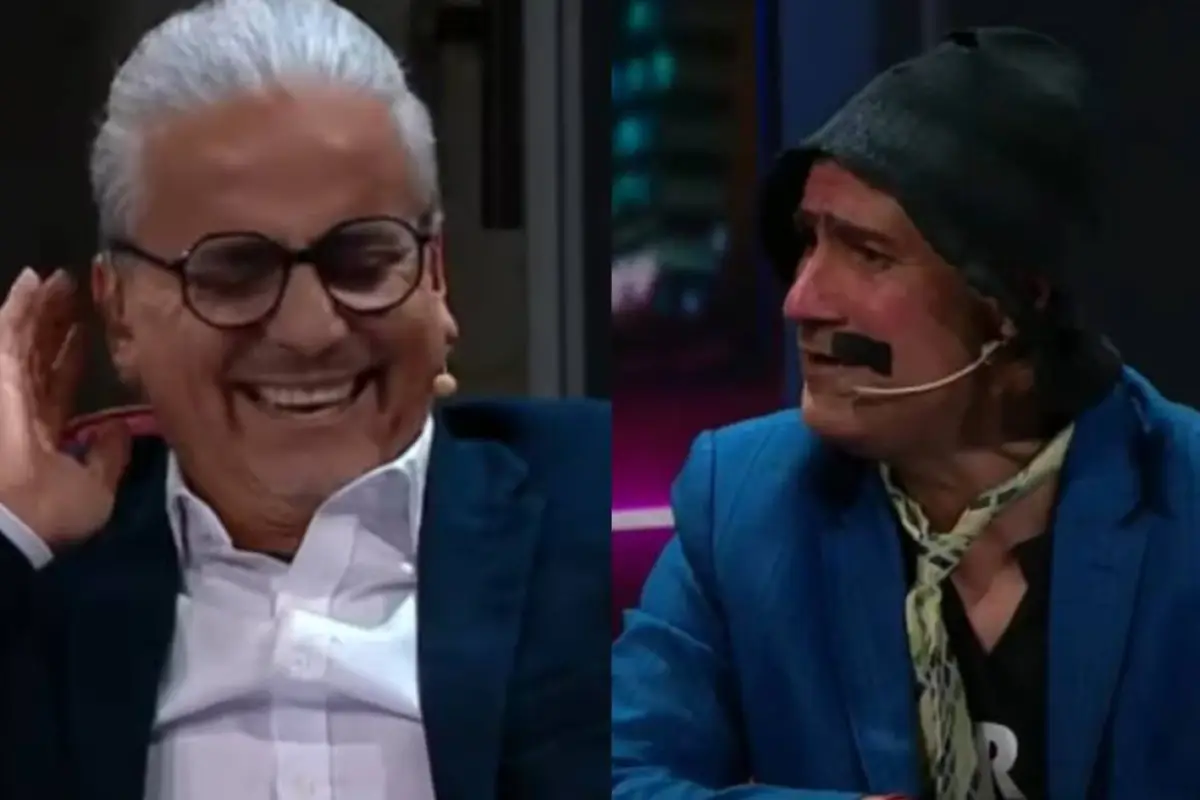 Pablo Herrera reaccionó de esta manera a las bromas de Ruperto en Detrás del Muro, Captura de CHV