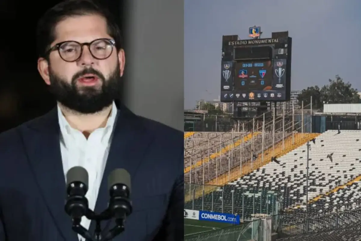 Presidente Boric alzó la voz por tragedia en el Estadio Monumental, Redes sociales | Referencial
