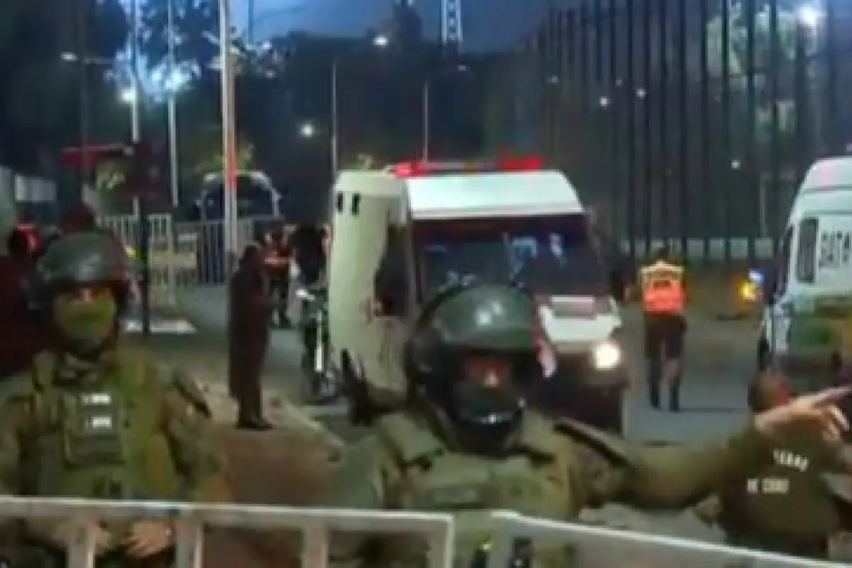 Operativo policial en Estadio Monumental , Redes sociales 