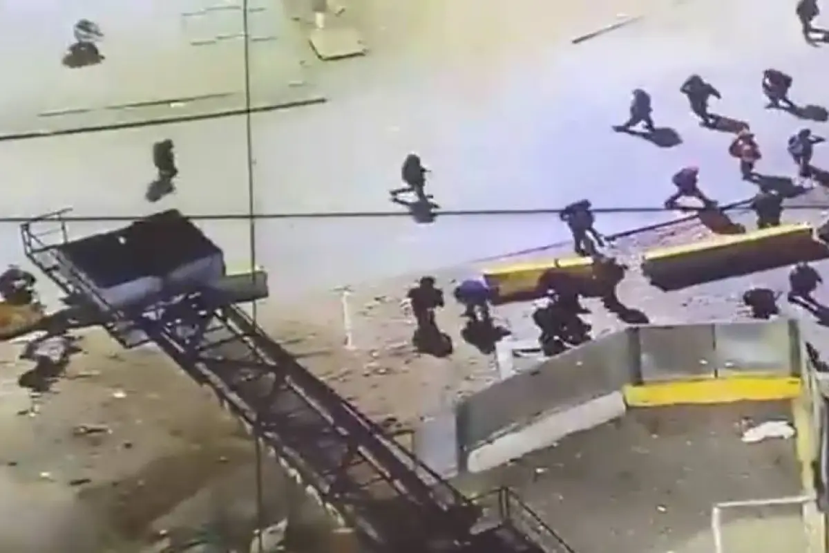 Disturbios tras tragedia en el estadio Monumental , Redes sociales 