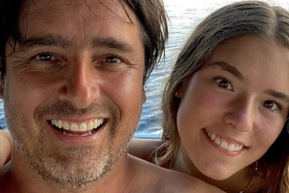 Jorge Zabaleta y su hija Milagros, Redes sociales 