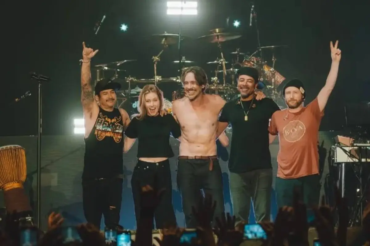 Incubus se reencontró con el público chileno , Lotus | Instagram