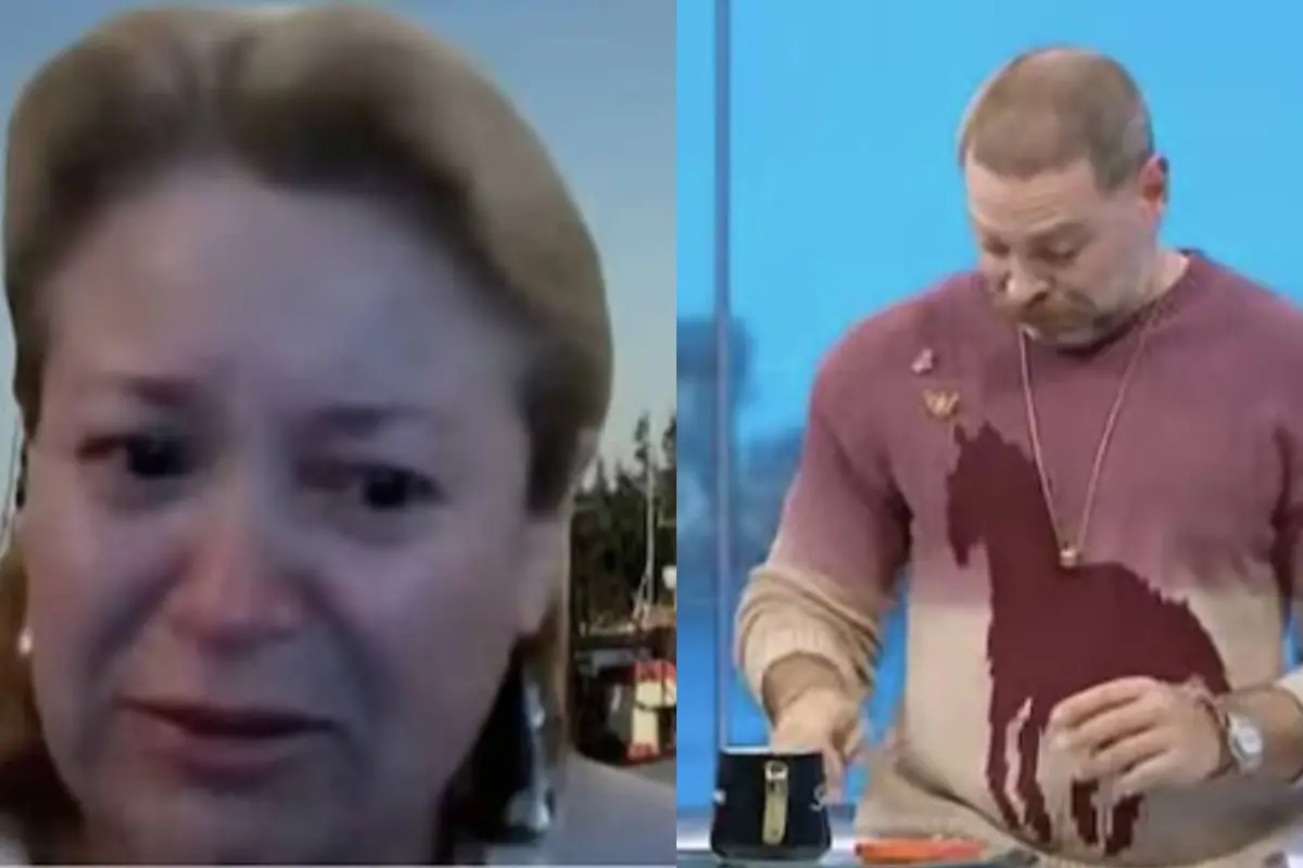 Mucho Gusto y dirigenta de pescadores, Redes Sociales