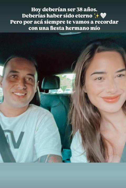 El recuerdo de Melina Noto a su fallecido hermano  - Melina Noto | Instagram
