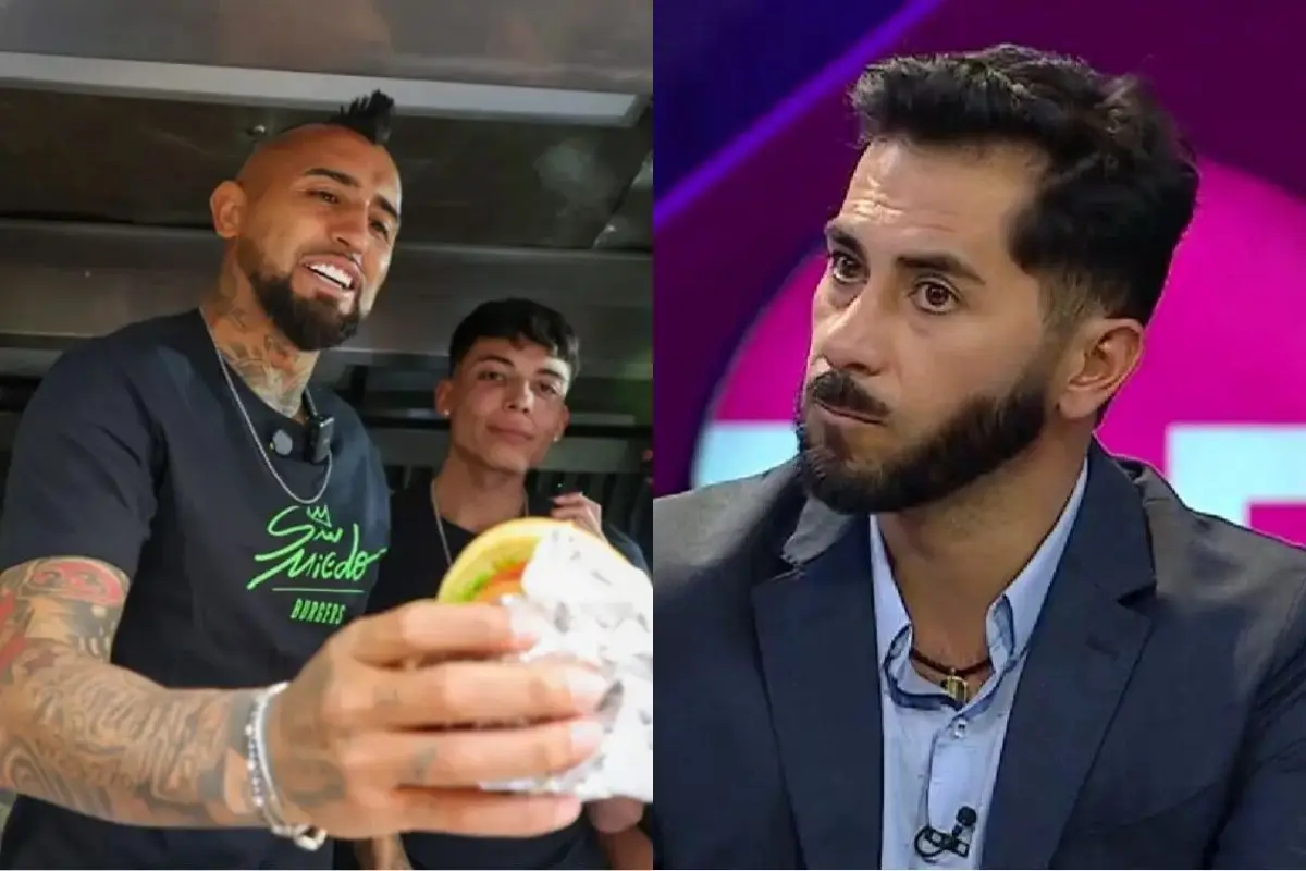 Arturo Vidal y Johnny Herrera, Juan Pablo Carmona - Captura de pantalla