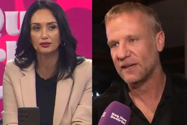 Felipe Kast se mostró enamorado ,Captura