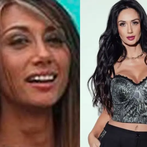 Pamela Díaz en 2007 y ahora en 2025 ,Captura