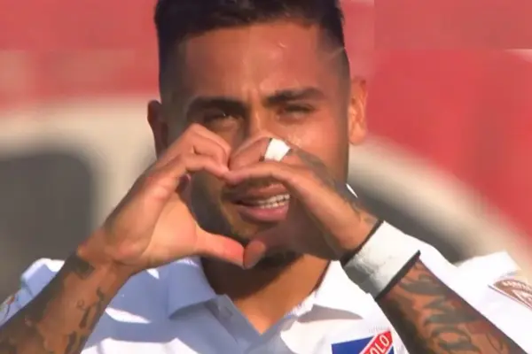 Marcos Bolados anotó el 1-0 ,Captura