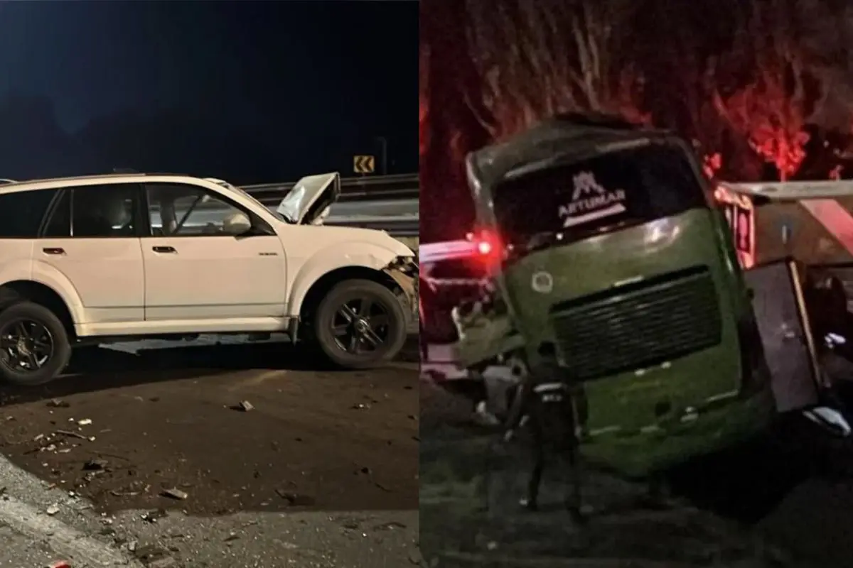 Terrible colisión en la Ruta 5, Captura