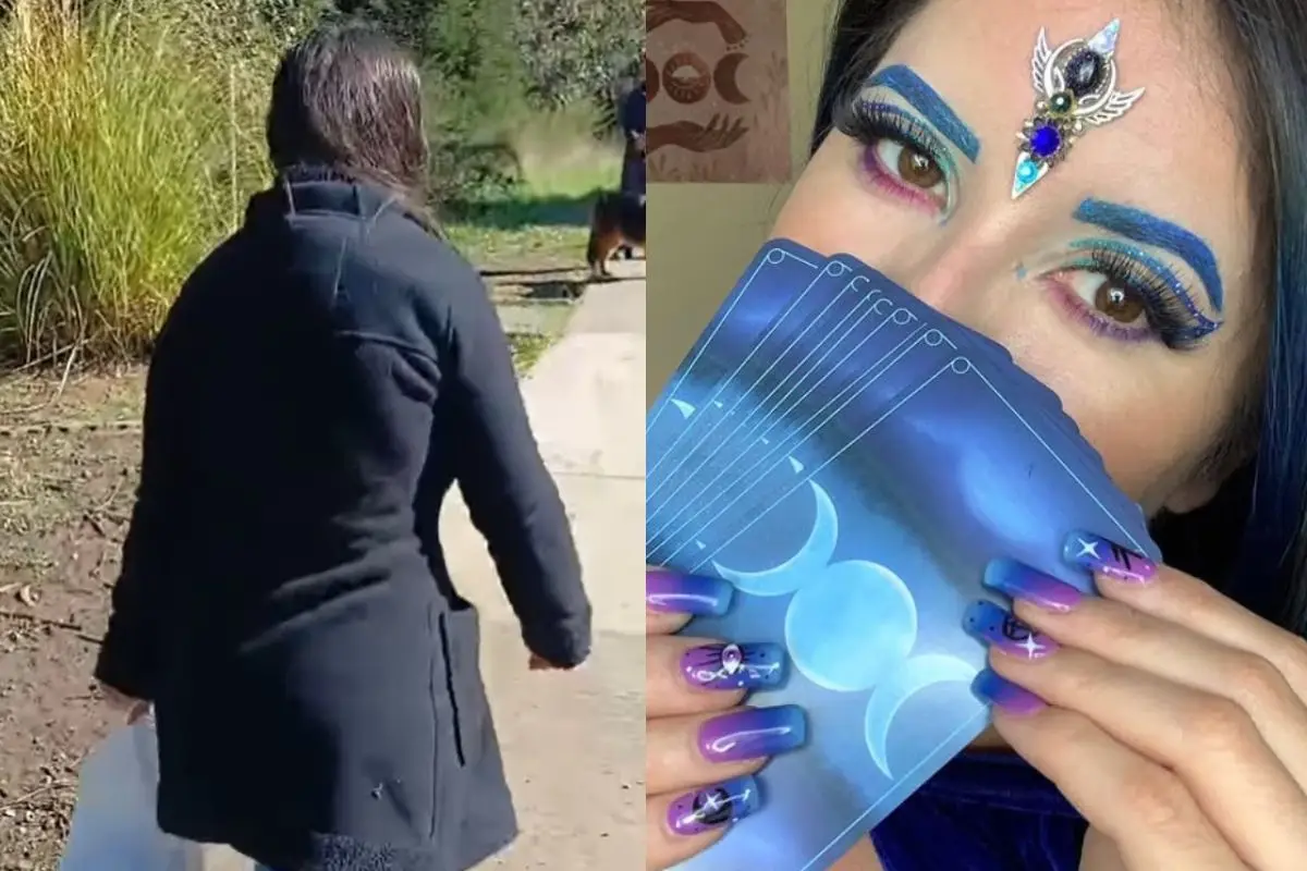 La mujer botó al gato junto a un cerro, Instagram