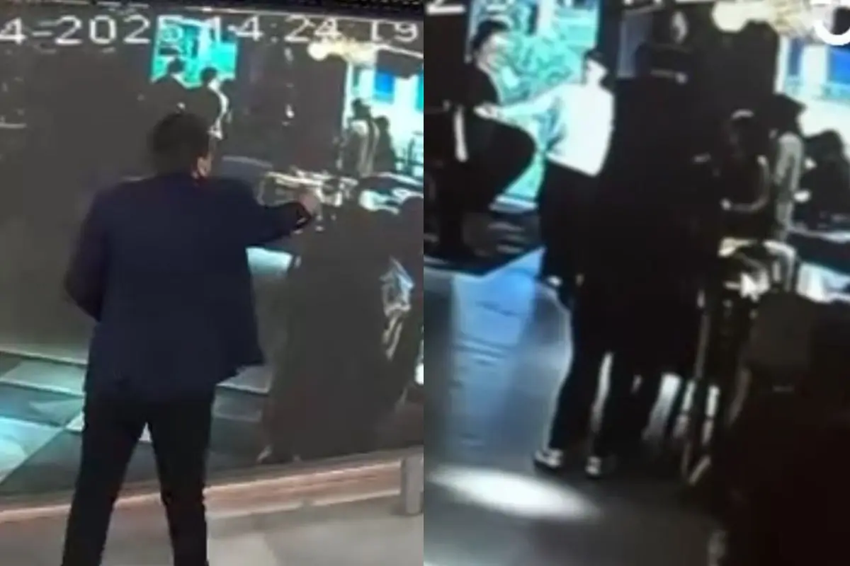 Julio César sufrió el robo de su celular, Captura