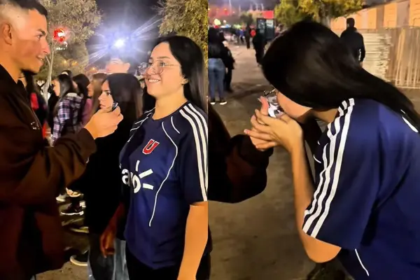 La hincha de la U cumplió con el desafío ,Captura