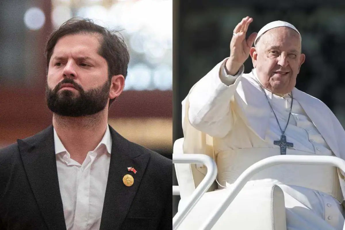 Gabriel Boric y Papa Francisco , Redes sociales 