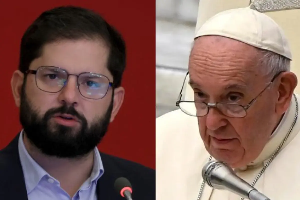 Gabriel Boric y Papa Francisco , Redes sociales 