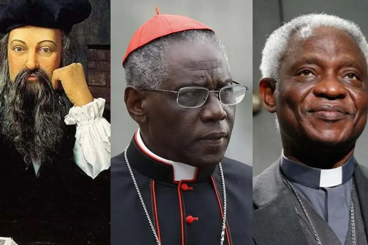 Nostradamus, Robert Sarah y Peter Turkson, Redes sociales 