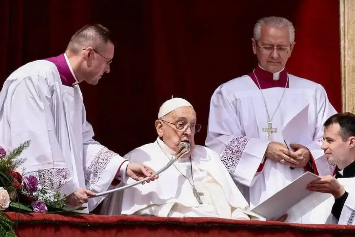 La última aparición pública del Papa Francisco, Redes sociales | X