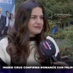 Ingrid Cruz confirma romance con Felipe Camiroaga, Captura de pantalla