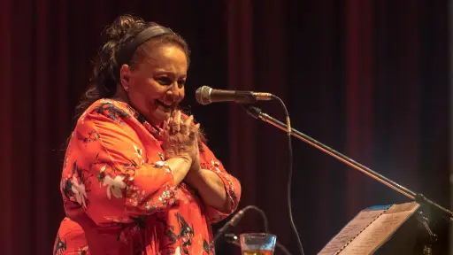María Creuza vuelve a Chile con su último concierto íntimo e imperdible , Cedida