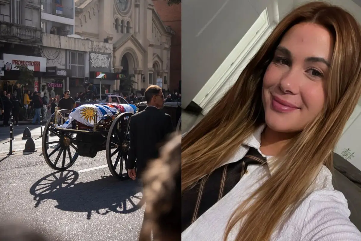 Laura Prieto siguió a la distancia el funeral de Pepe Mujica, Instagram